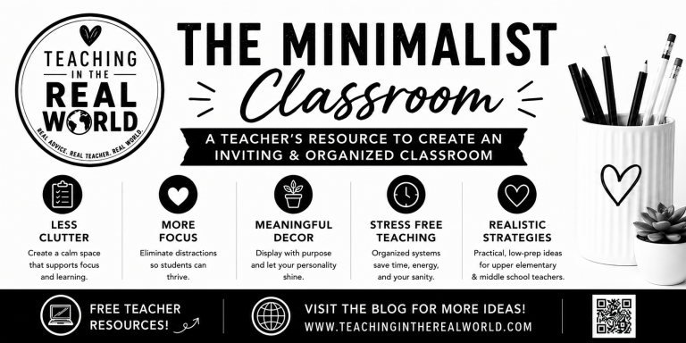 Minimalist Classroom Ideas: Create a Warm & Functional Classroom